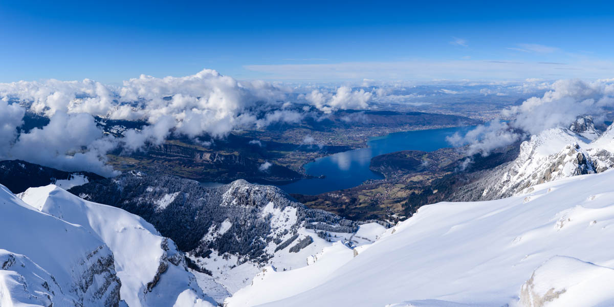 sommet lac annecy tournette montagne